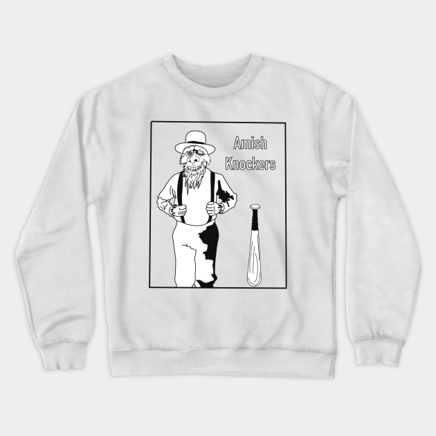 Amish Knockers Crewneck Sweatshirt by Cassie’s Cryptid Land